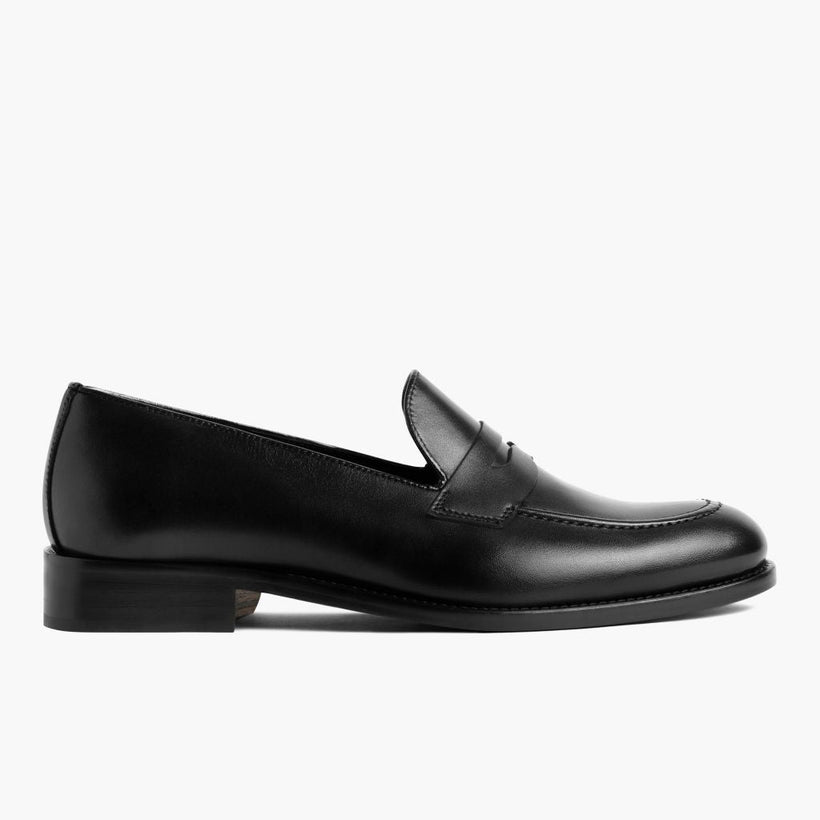 Lincoln Black Leather Sneakers