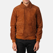 Coffmen Leather Bomber Jacket – alternate product view 4