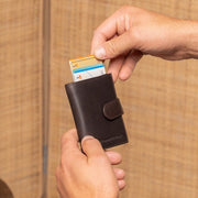 Leipzig Full-Grain Leather Card Holder – alternate product view 2