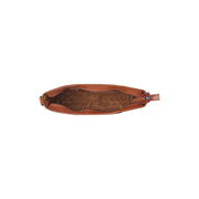 
Cognac Leather Handbag Pergamino, detail view 1