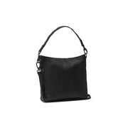 Jen Full-Grain Leather Shoulder Bag in Classic 100% Full-Grain Leather - Full Exterior Front Profile View | Buy Online