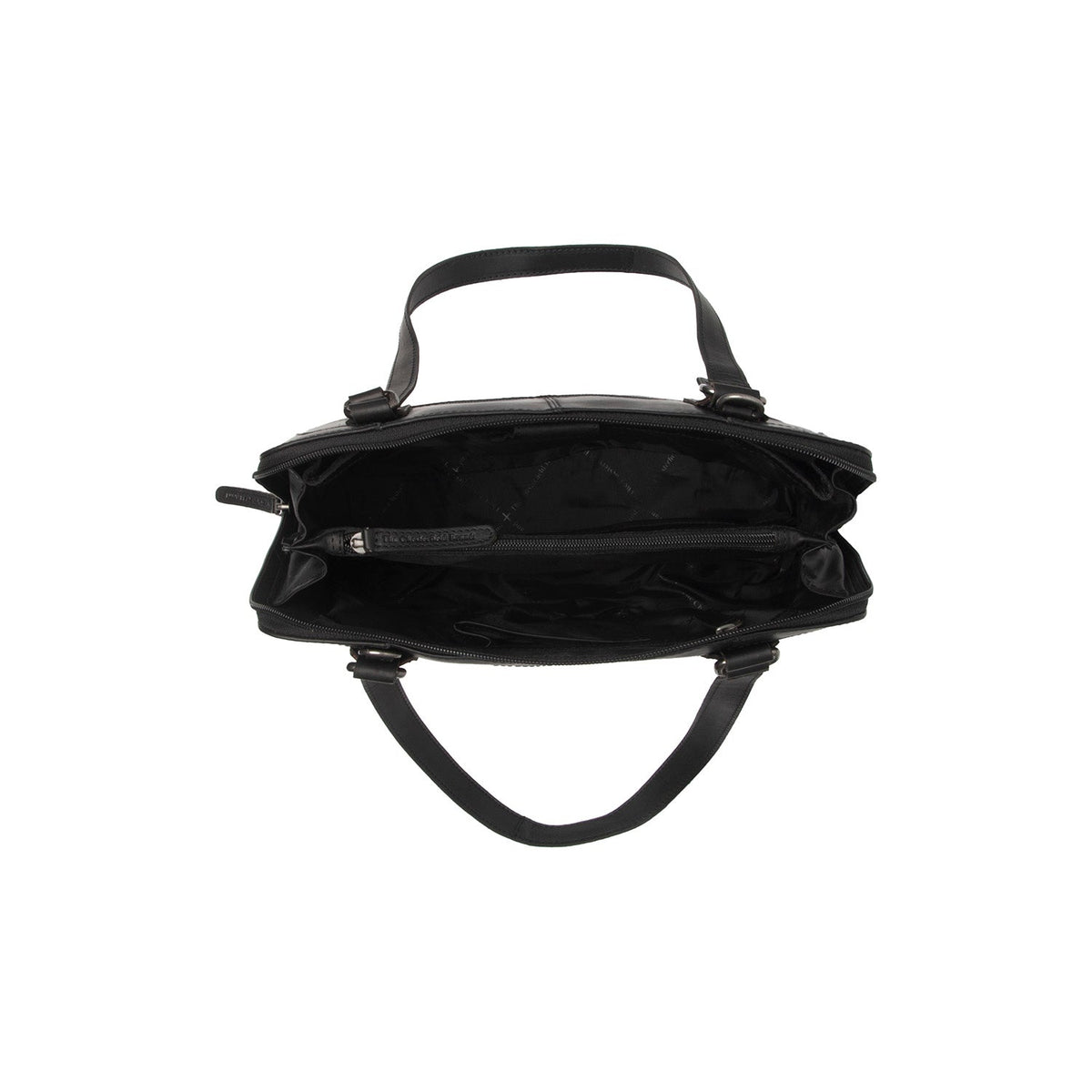 Interior View Showing Dedicated Padded Laptop Sleeve & Multi-Compartment Organization