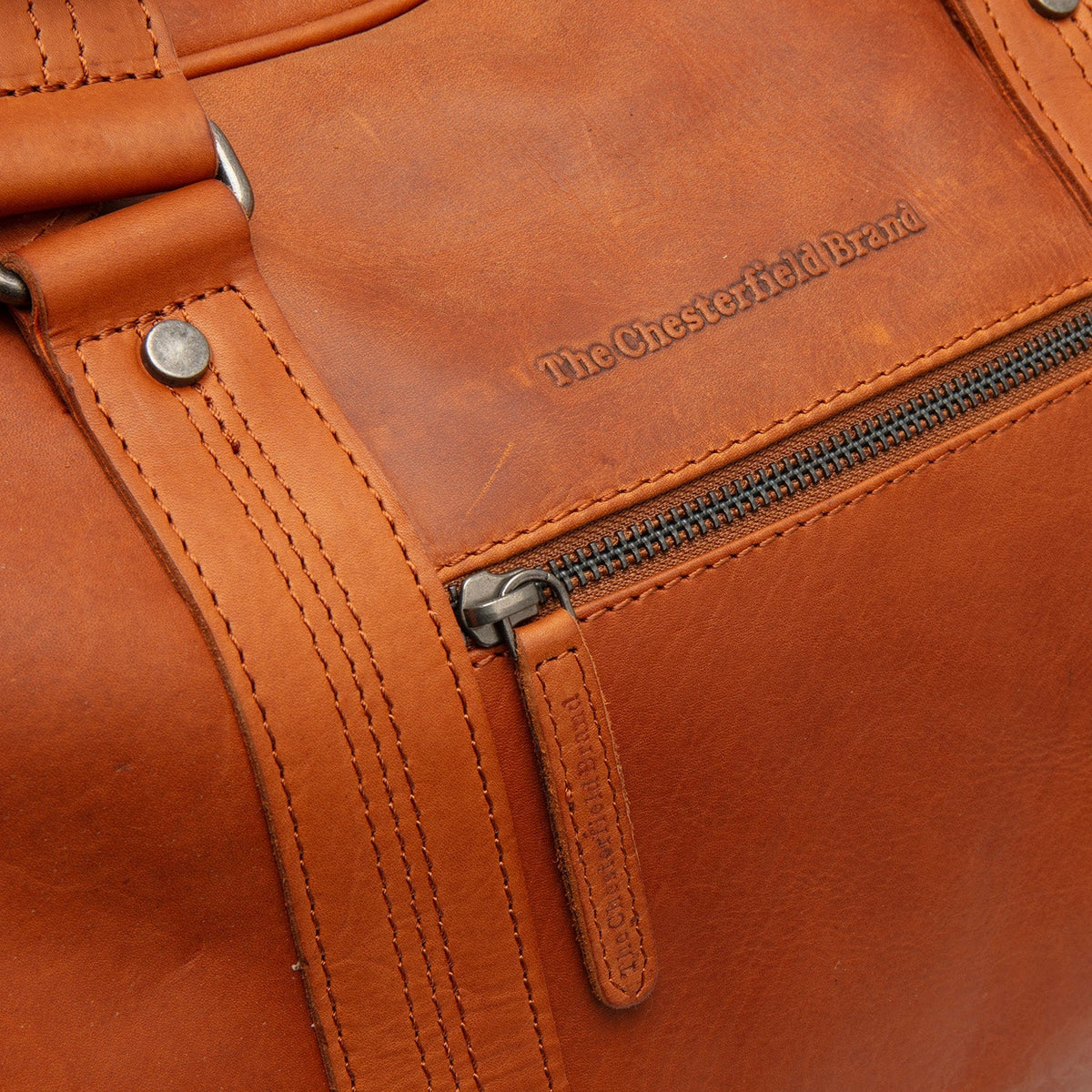 
Volenza Full-Grain Leather Weekender Bag – alternate product view 3