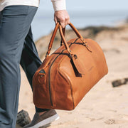 
William Full-Grain Leather Weekender Bag – alternate product view 2